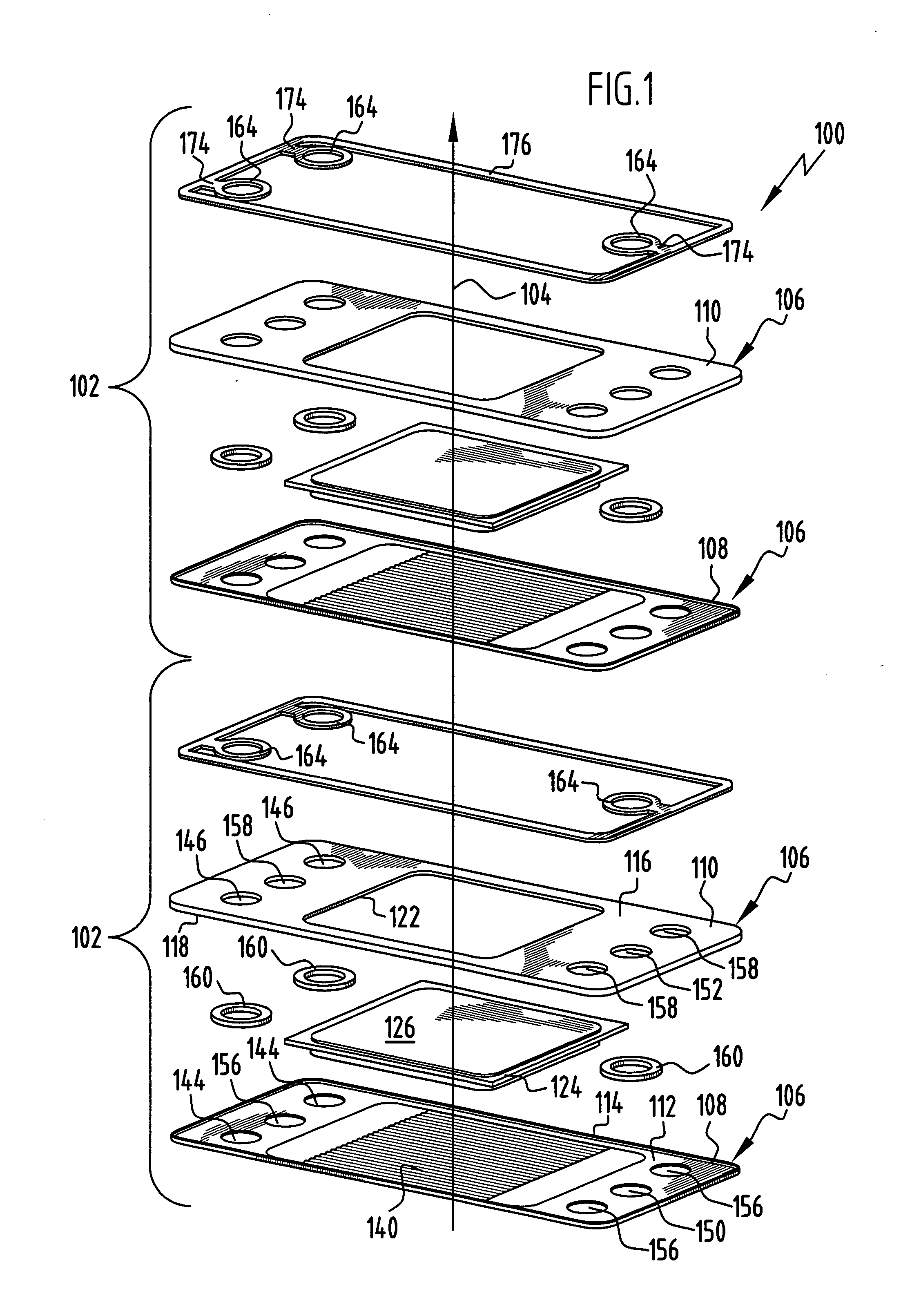 Component of a fuel cell unit