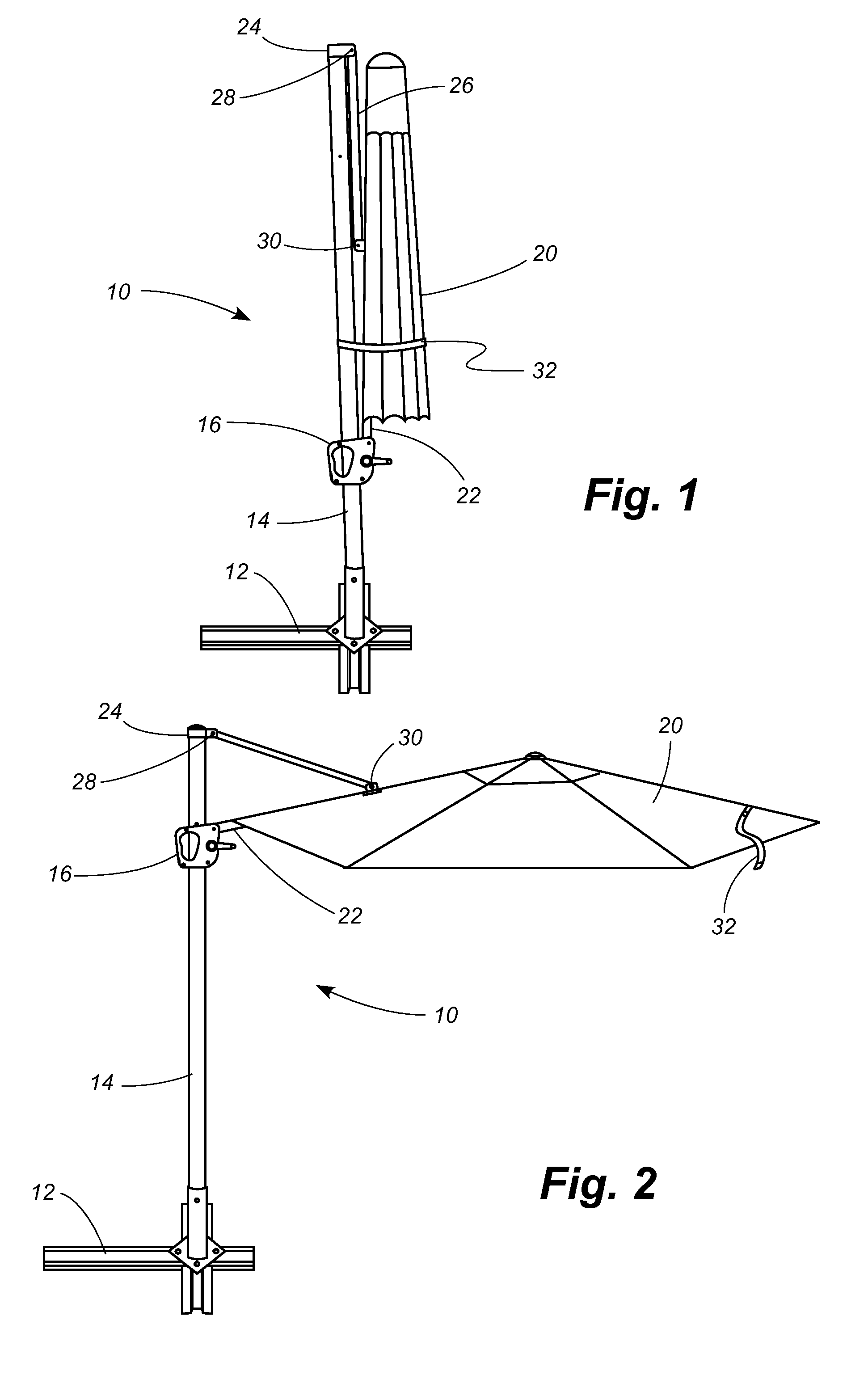 Adjustable Offset Umbrella