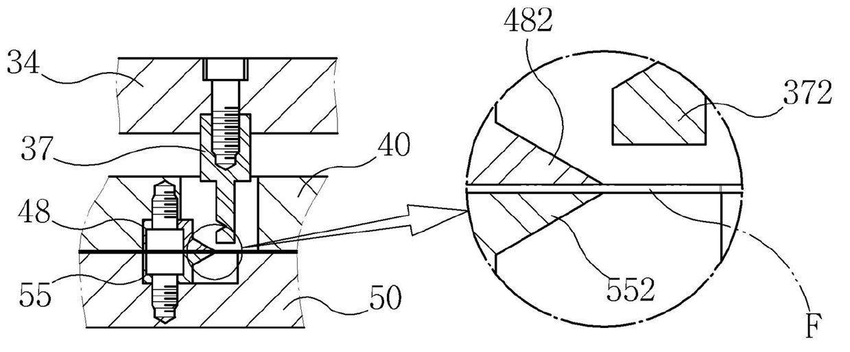 Film paraptera bending device