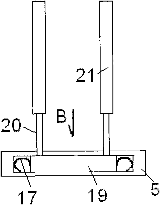 Electric barrow convenient for relieving bowels, carrying patients, inhaling oxygen, infusing solution and supporting abdomens