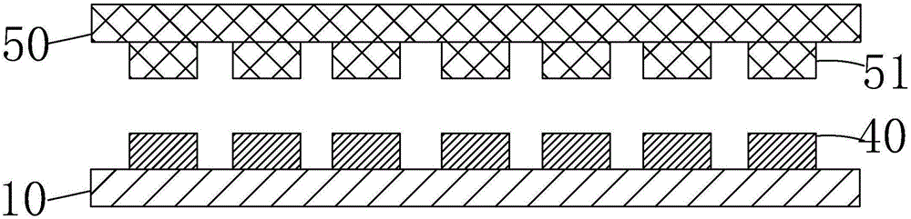 Micro light emitting diode array's transfer printing method