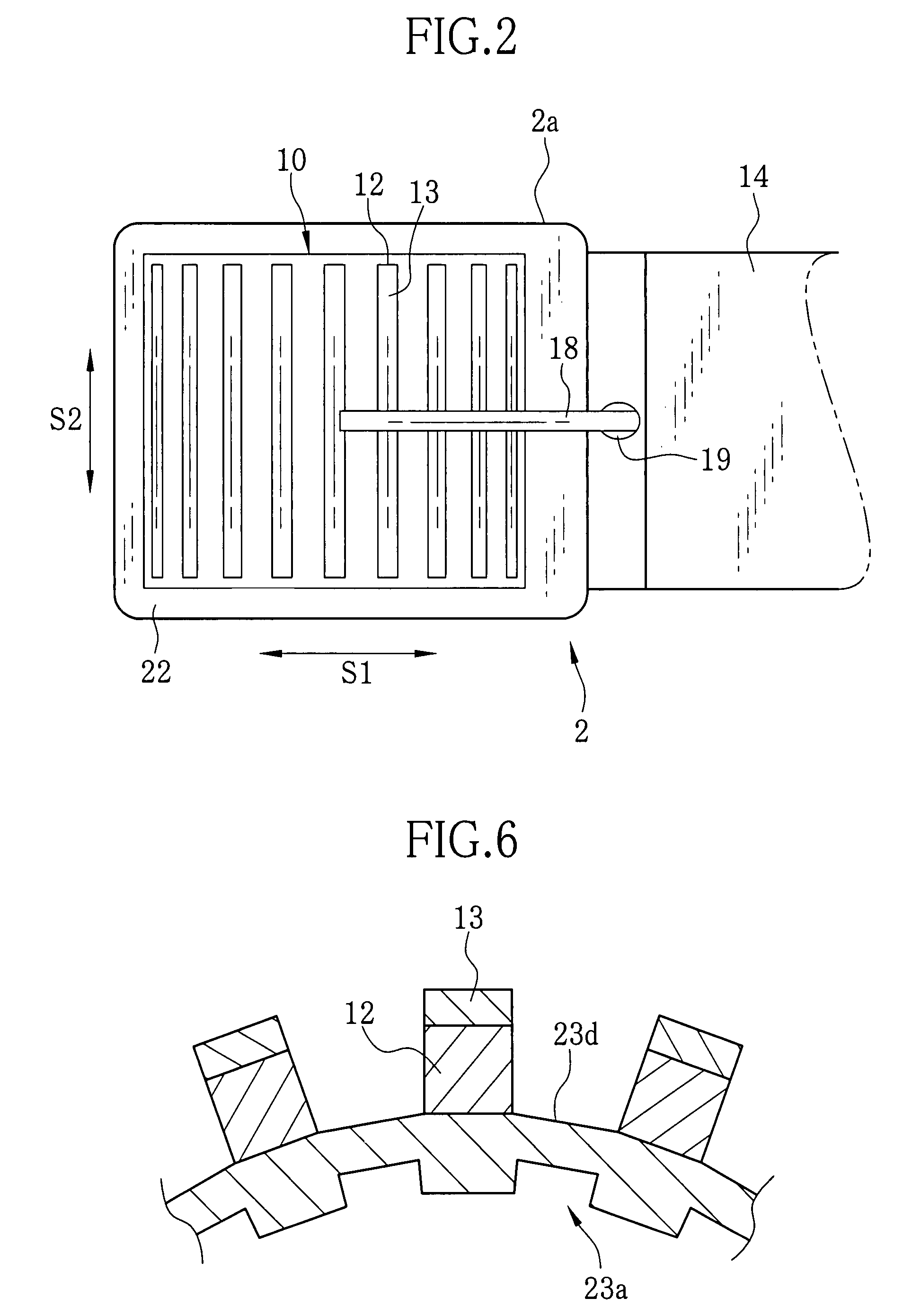 Joining method for curved surfaces, and ultrasonic probe and manufacturing method thereof