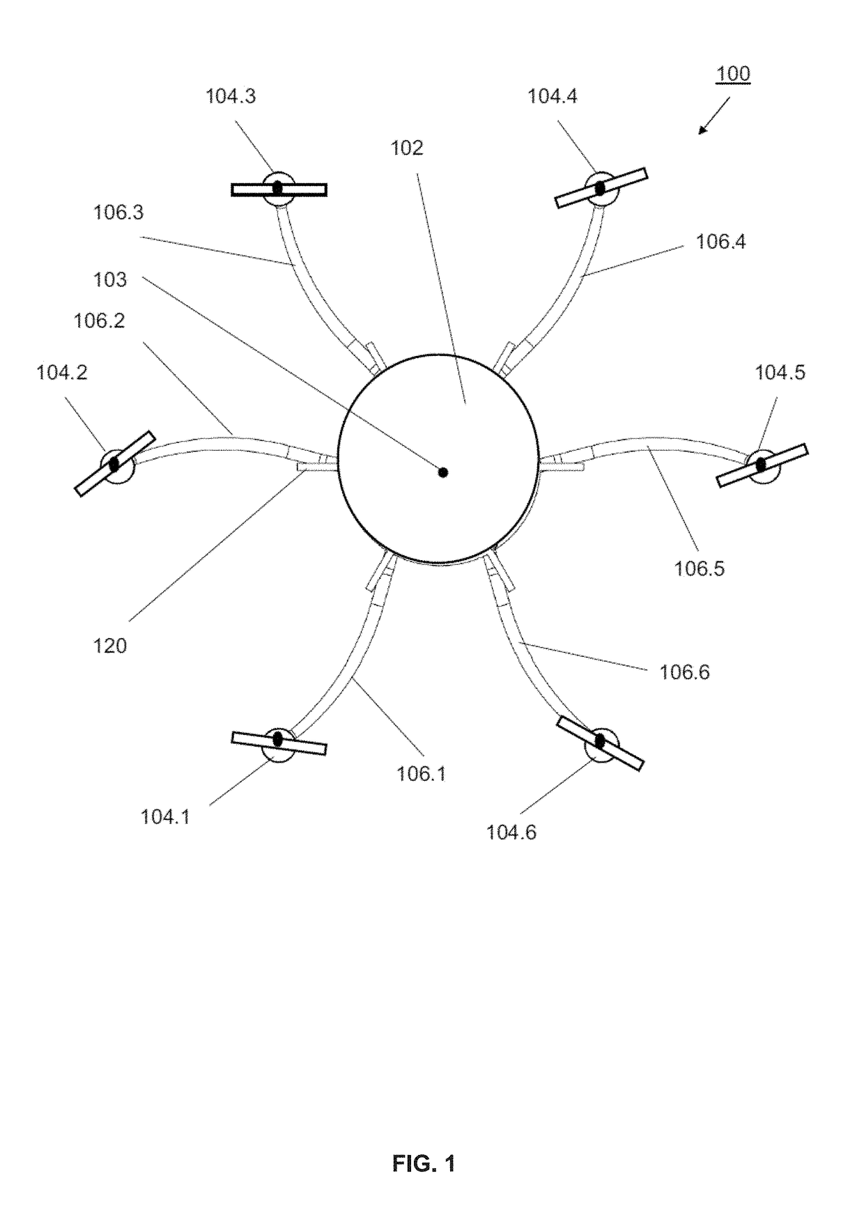 Multi-rotor UAV with compact folding rotor arms