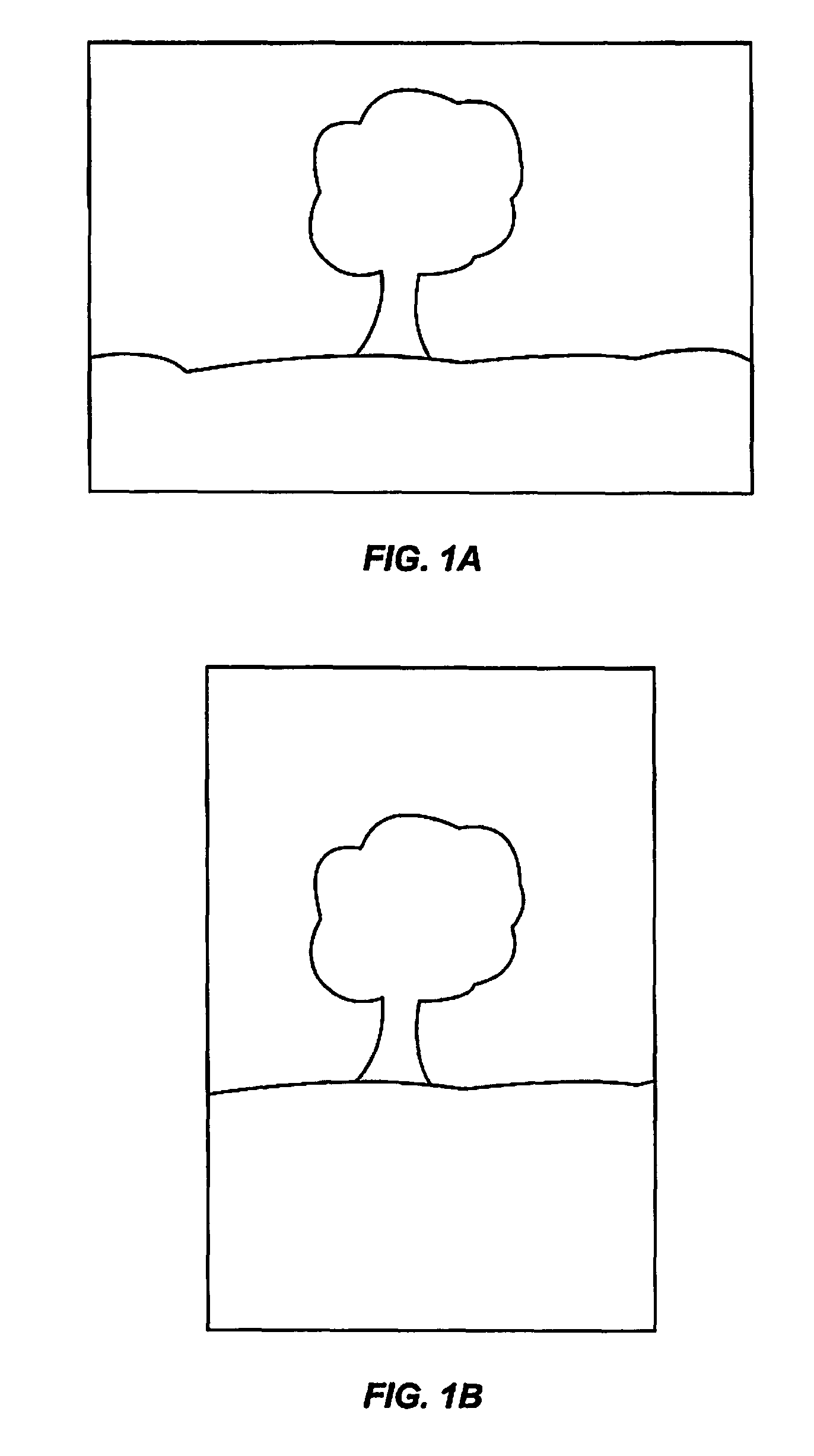 Method and apparatus for correcting aspect ratio in a camera graphical user interface