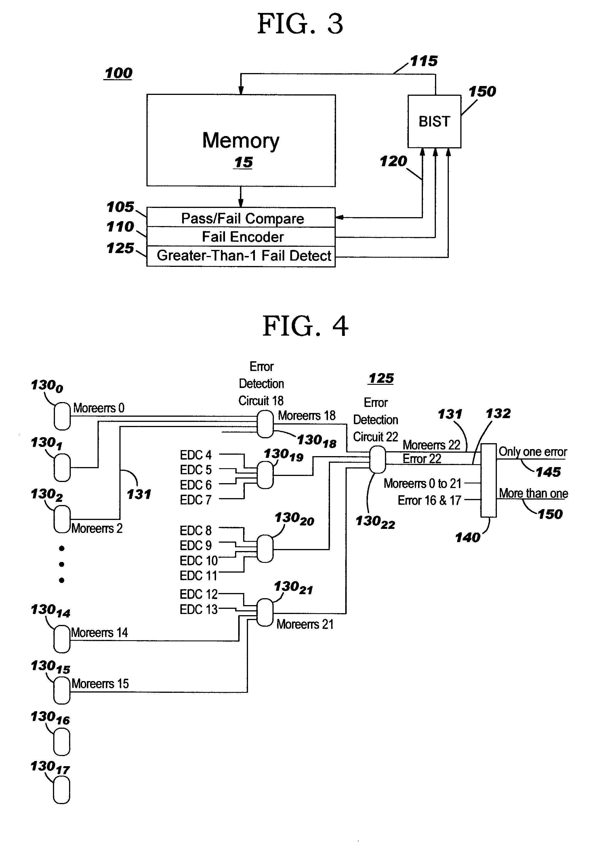 Two-dimensional redundancy calculation