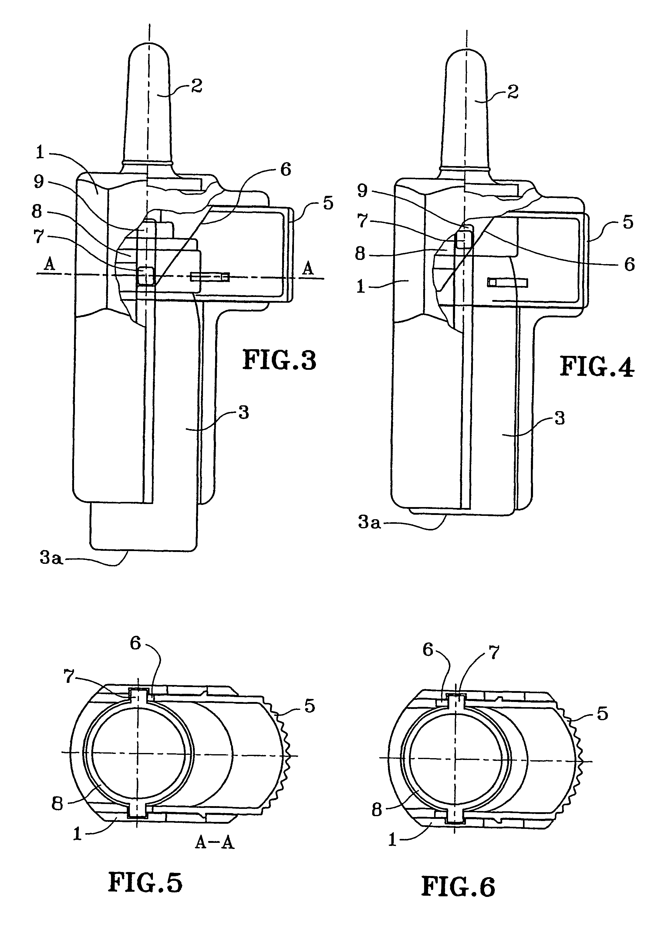 Fluid dispenser device of the multi-dose type