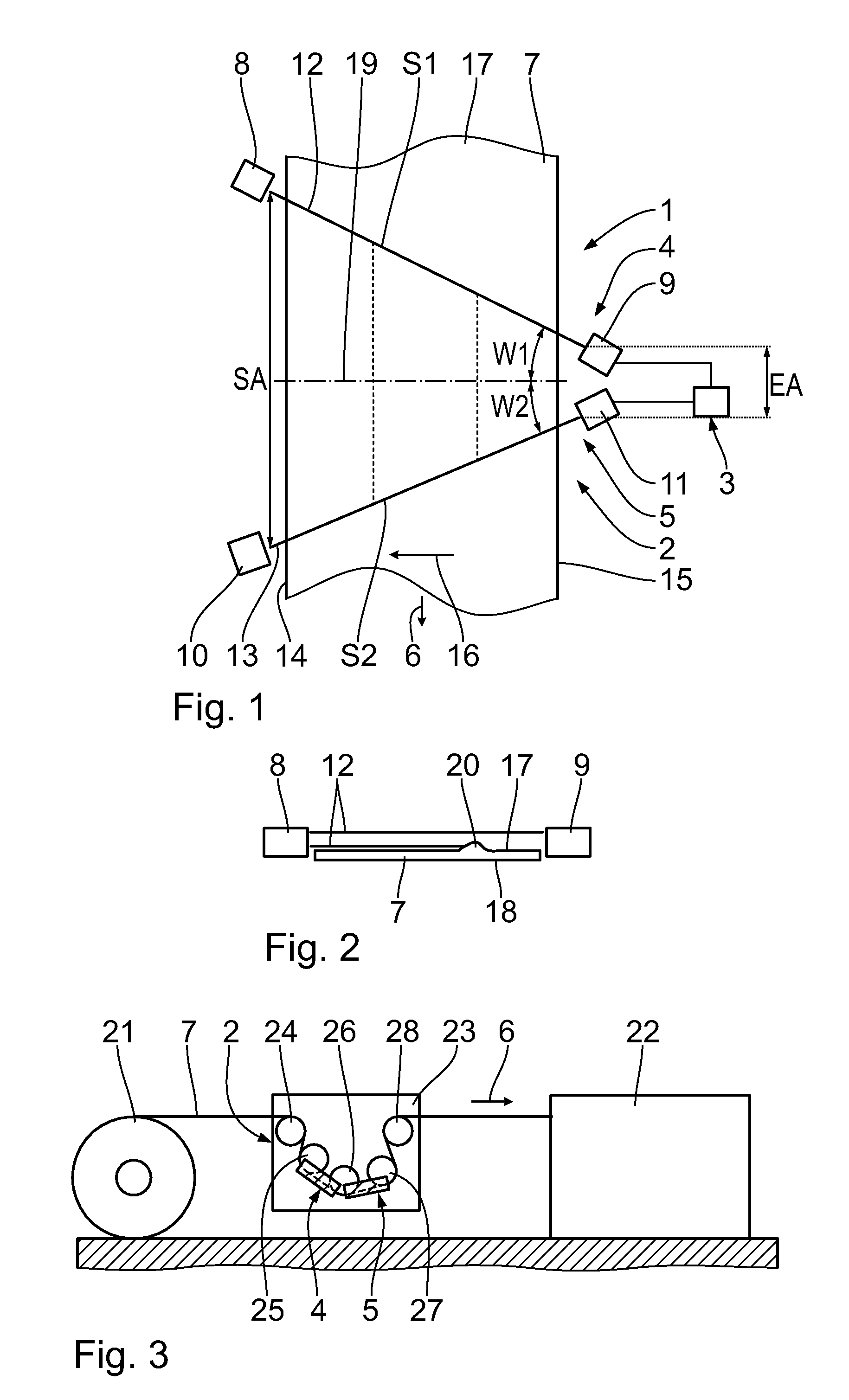 Installation for processing a paper web or corrugated cardboard web