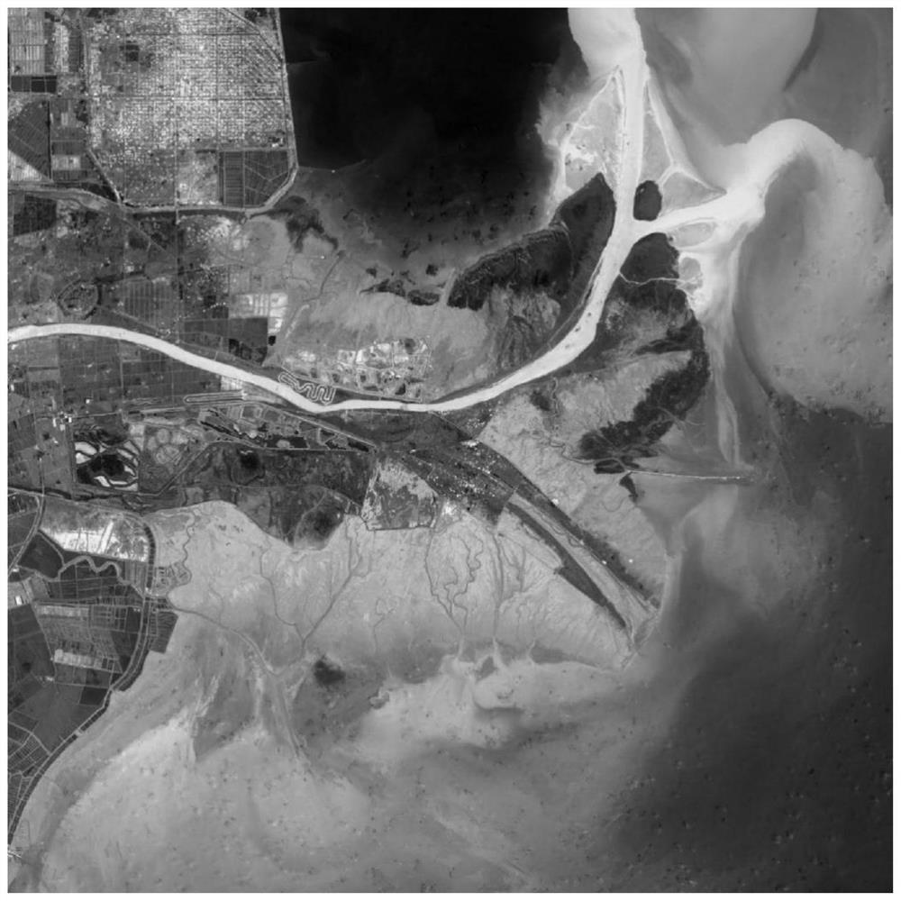 Optical remote sensing image thick cloud removal method based on virtual image construction