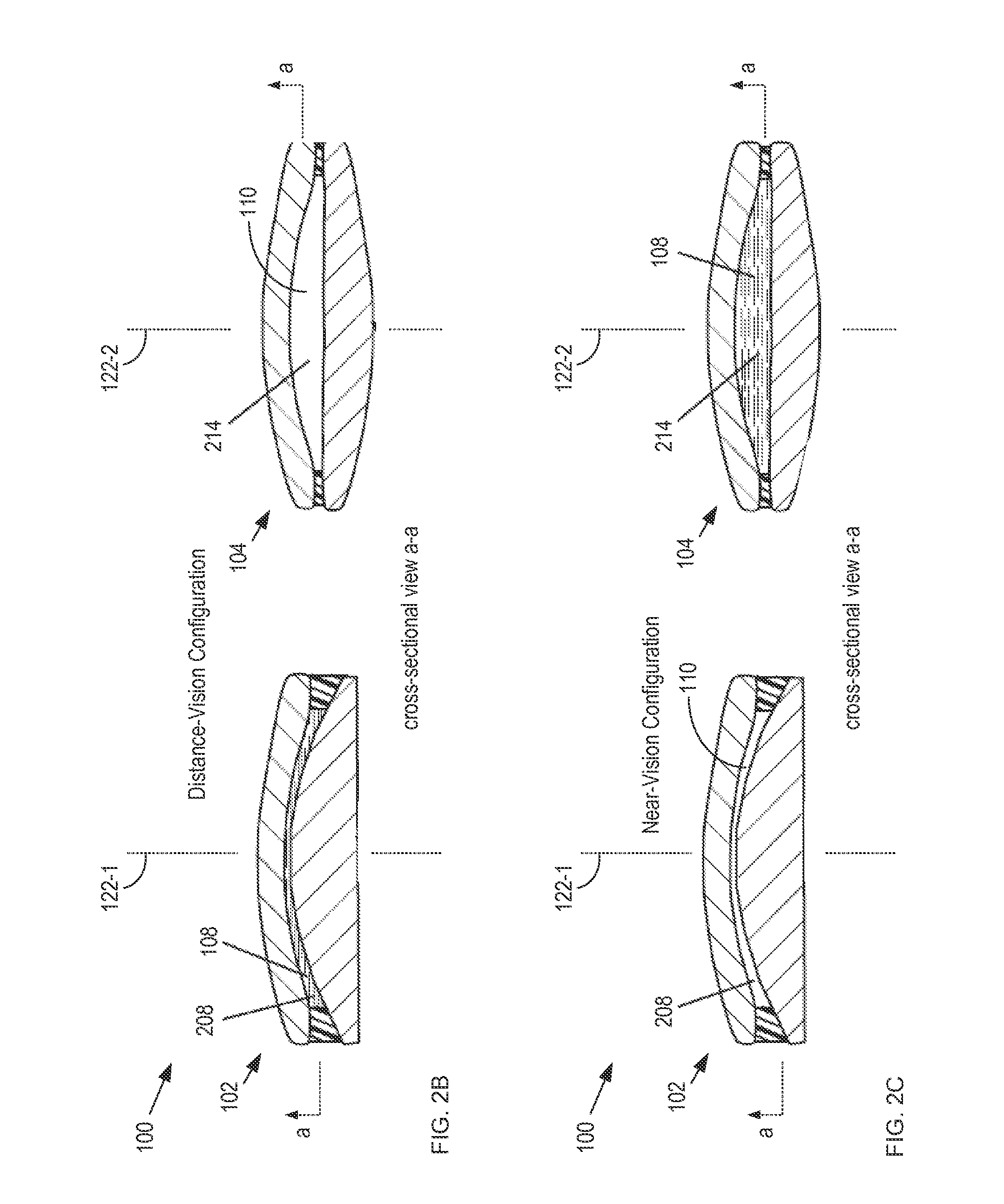 Apparatus and method for multi-focus lens system