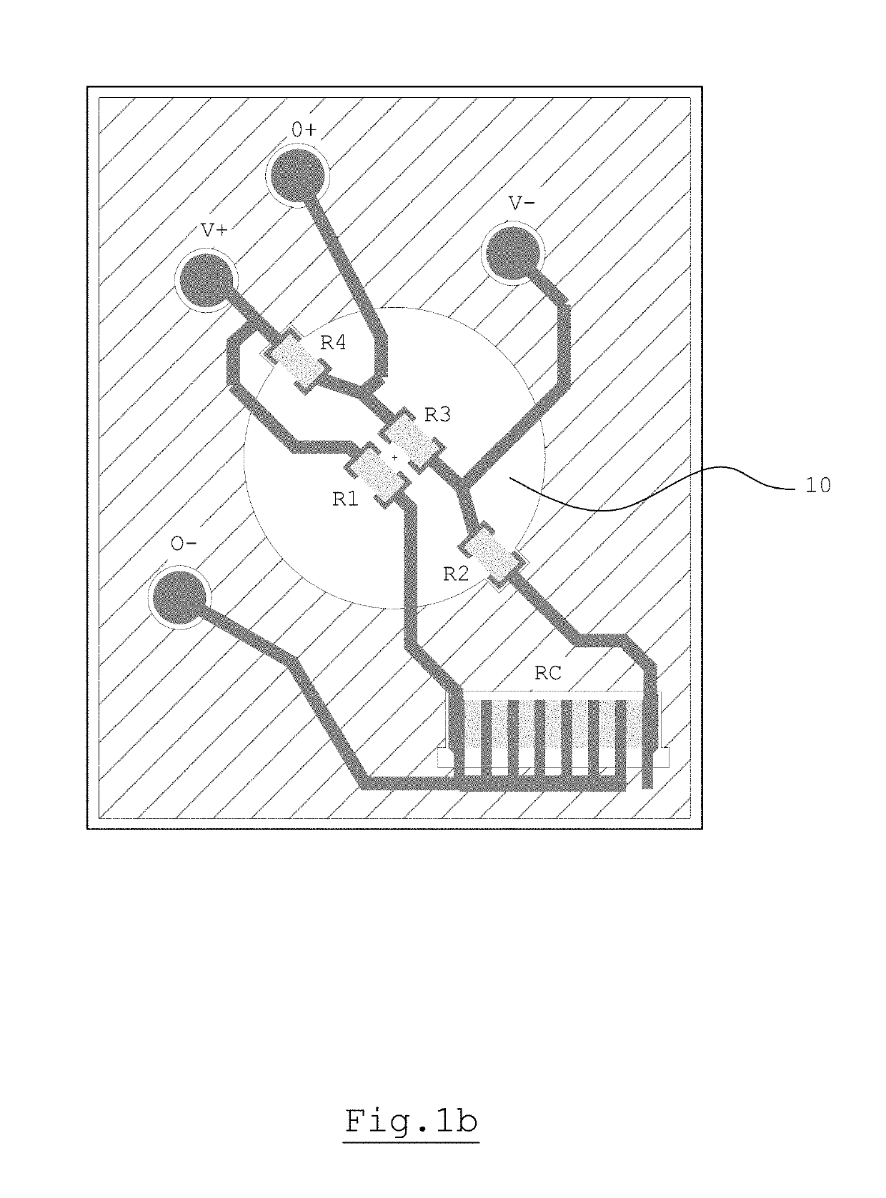 Piezoresistive pressure sensor provided with a calibration resistor of the offset