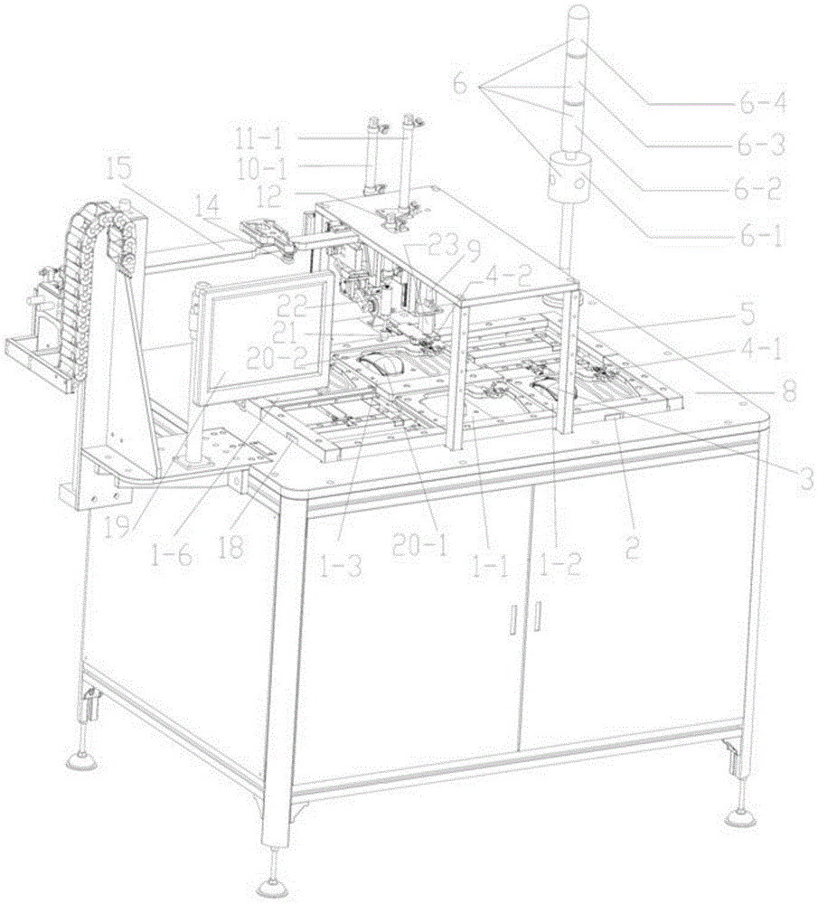 Mouse testing equipment and testing method thereof