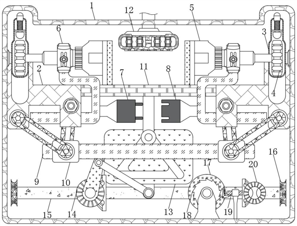 Double-single-face PI copper-clad plate pressing and bonding device