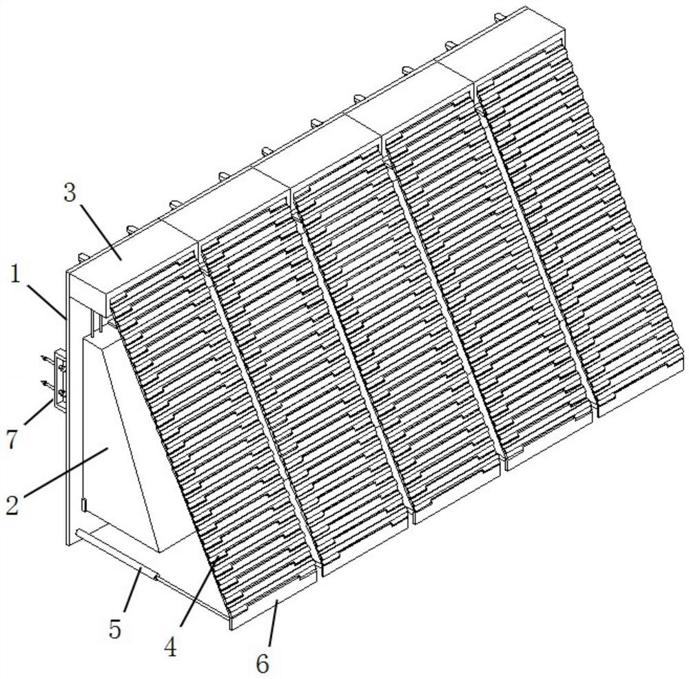 Fishing port wharf structure suitable for different water levels and using method of fishing port wharf structure