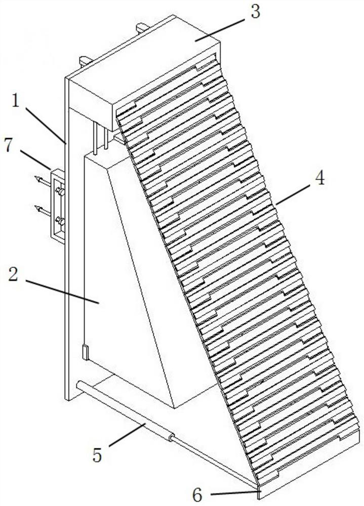 Fishing port wharf structure suitable for different water levels and using method of fishing port wharf structure