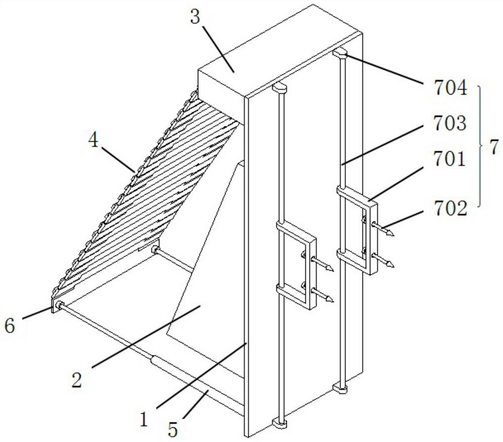 Fishing port wharf structure suitable for different water levels and using method of fishing port wharf structure