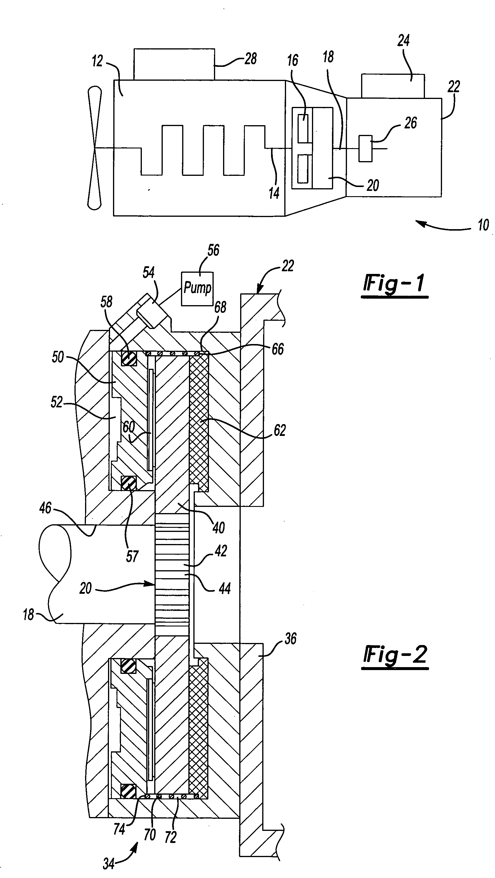 Integral input shaft brake and disconnect apparatus