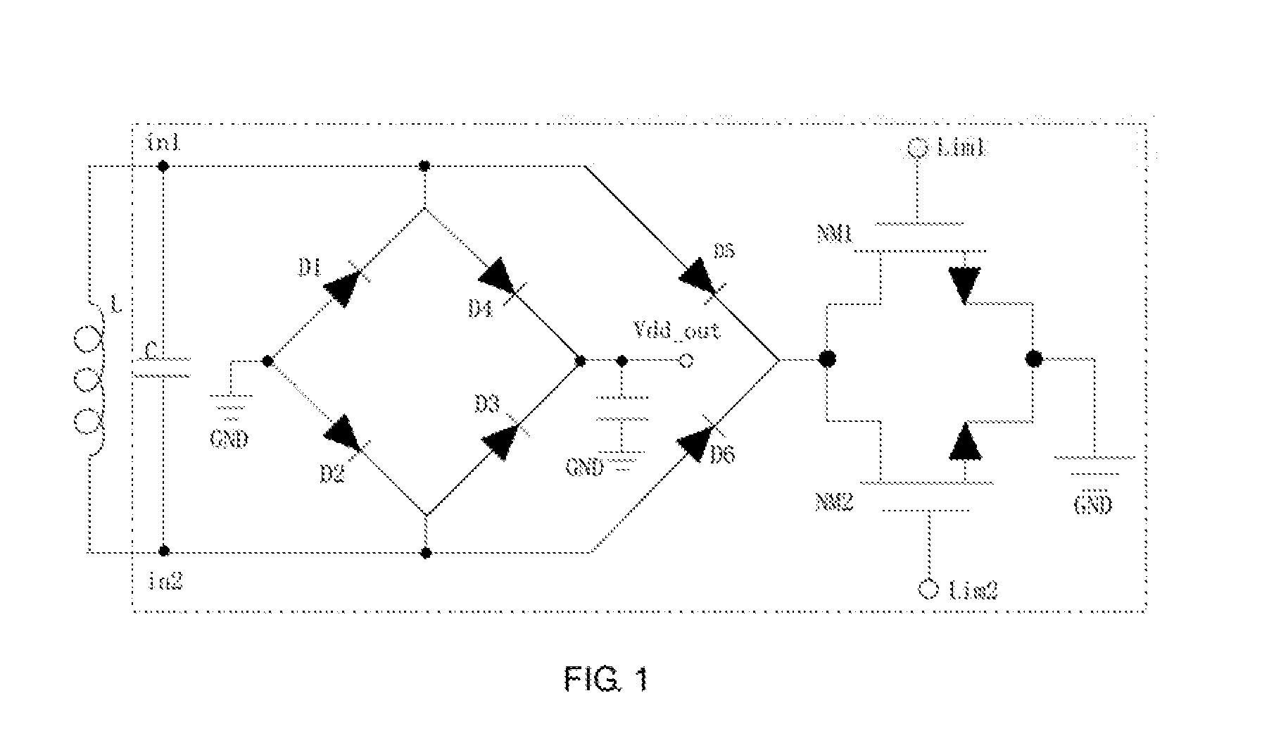 Rectifier and limiter circuit having a plurality of time constants and passive radio frequency tag