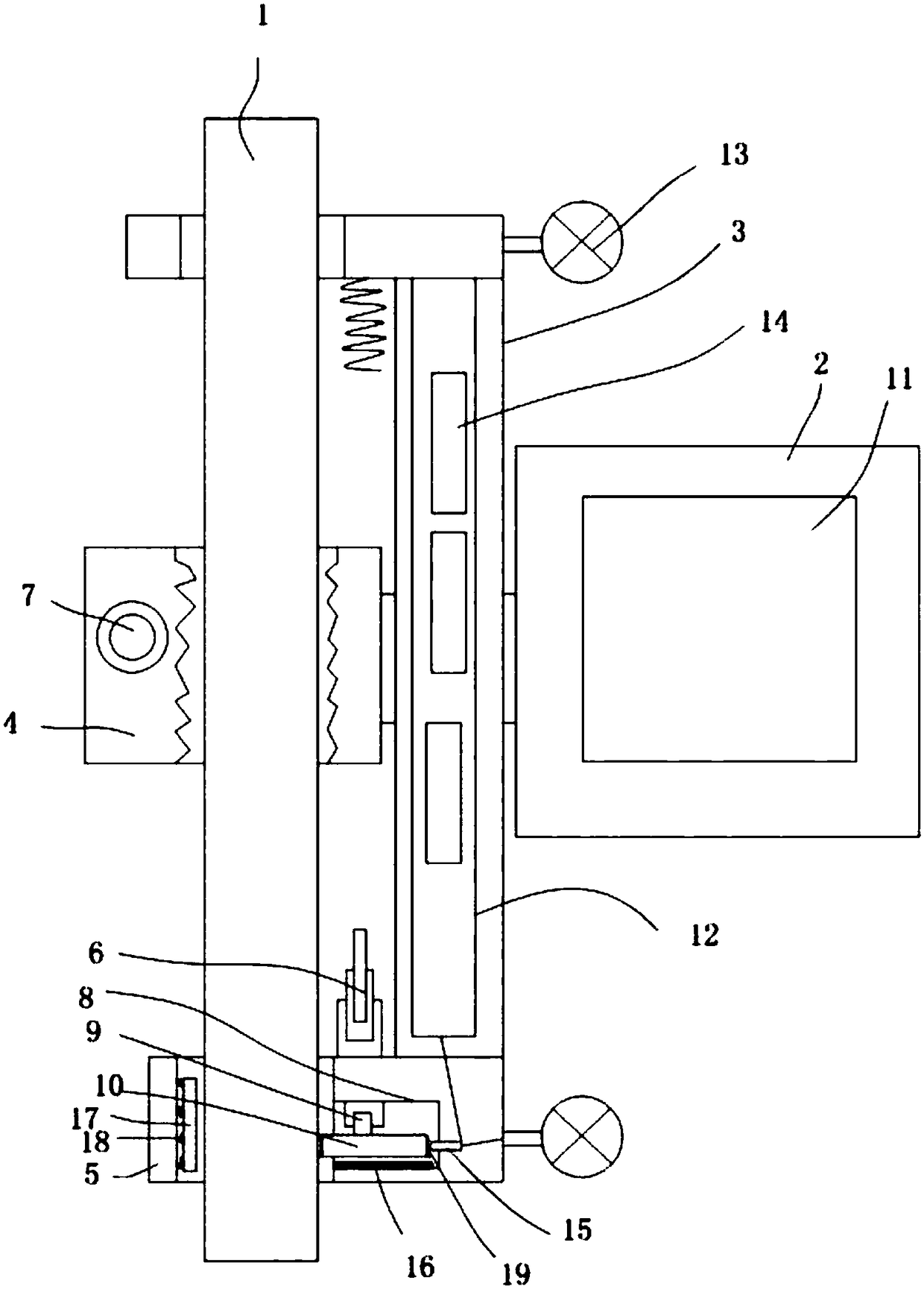 Electric power iron tower maintenance equipment based on driving motor and using method of electric power iron tower maintenance equipment