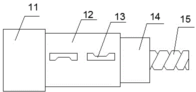 Leakage cable for train ground wireless transmission signal system