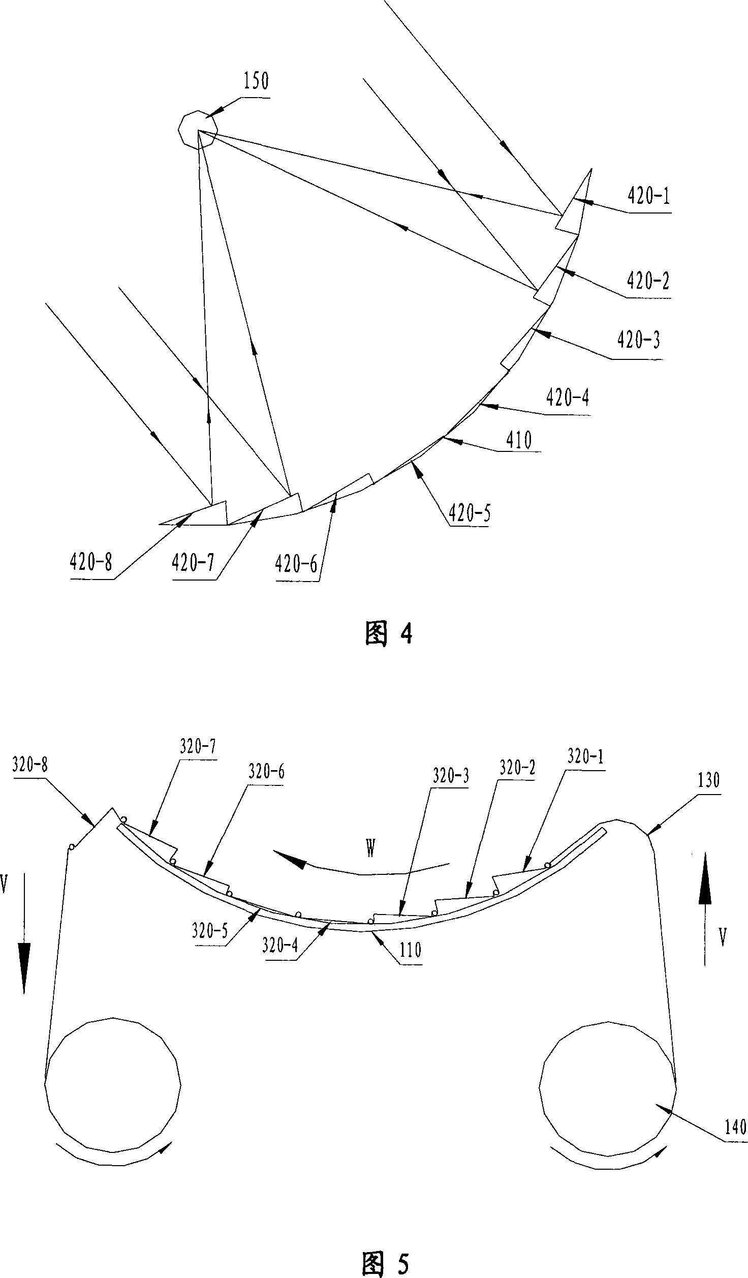 Solar energy light gathering device and method