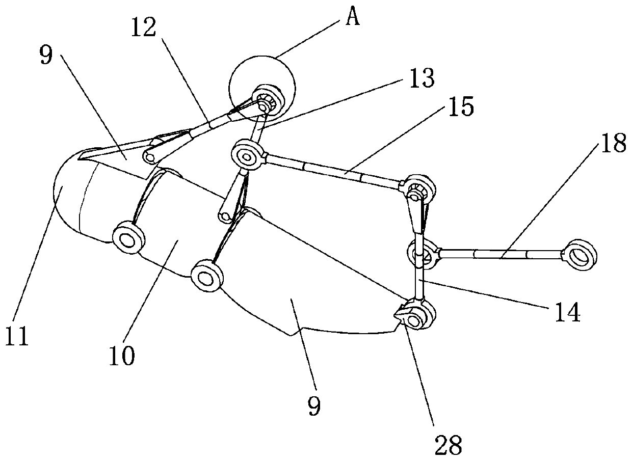 Under-actuated manipulator with manual synchronous control function