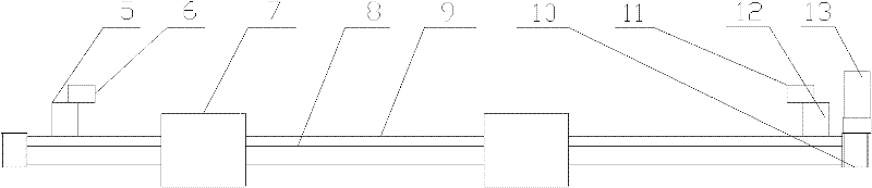 Loading and unloading handling mechanical arm for solar cell module