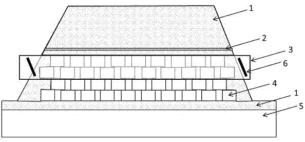 Ventilation pipe-ventilation block cooling heat-insulating compound roadbed