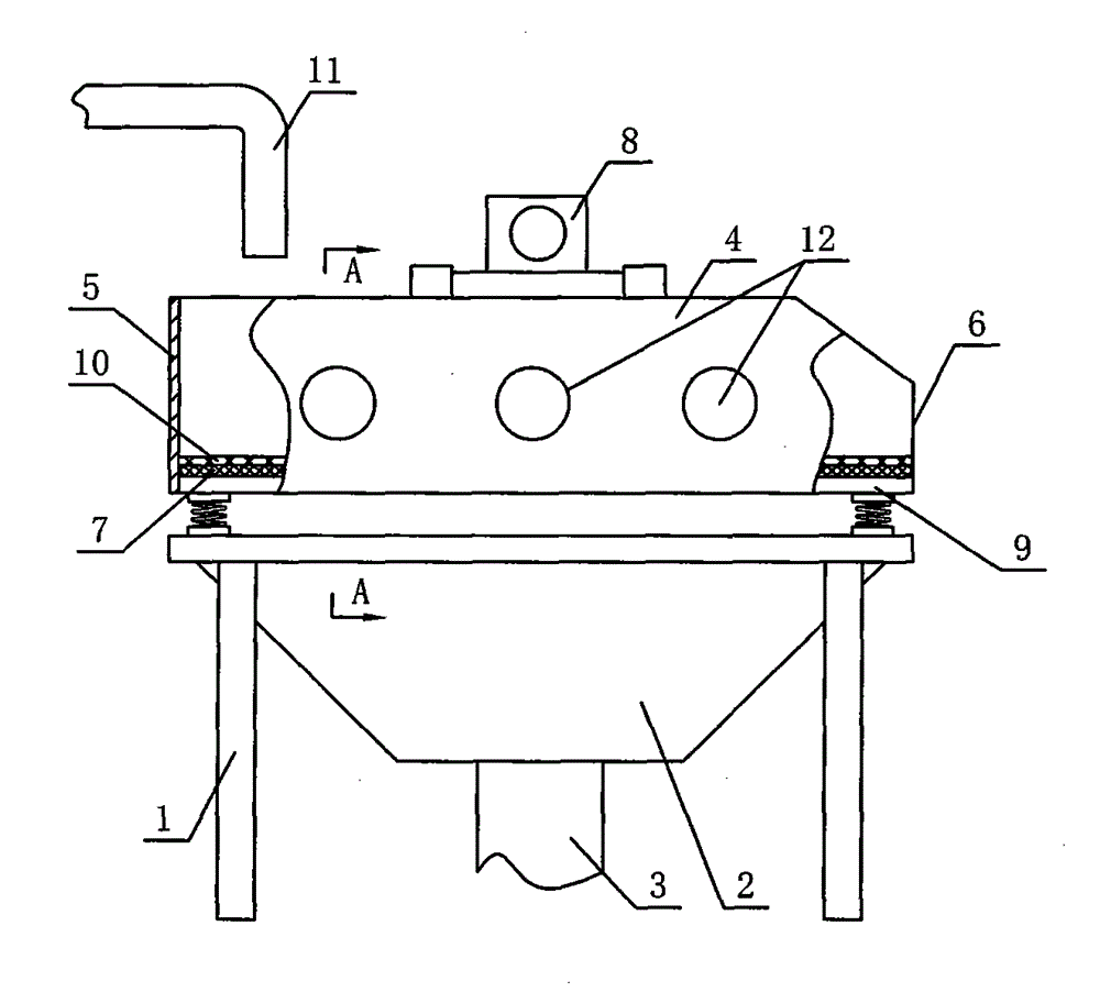 Viscous material filtering machine