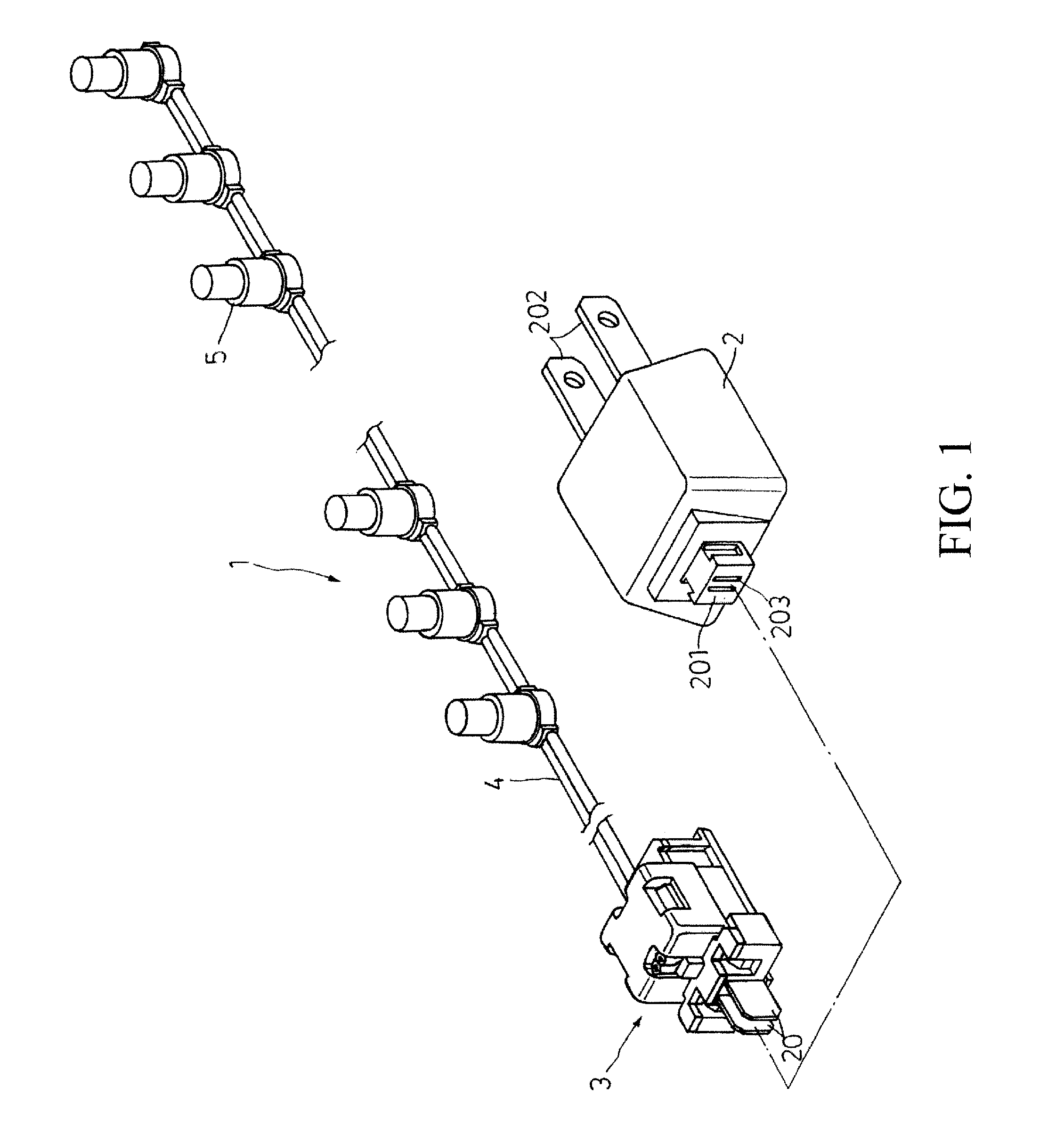 String light connector