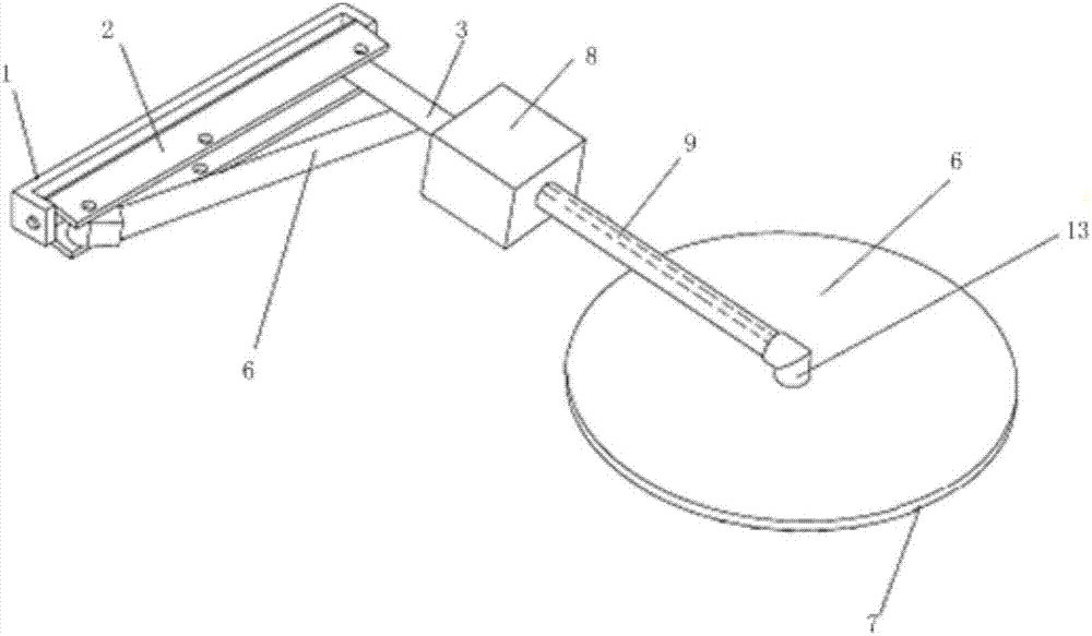 Automatic orchard obstacle-avoiding mowing machine