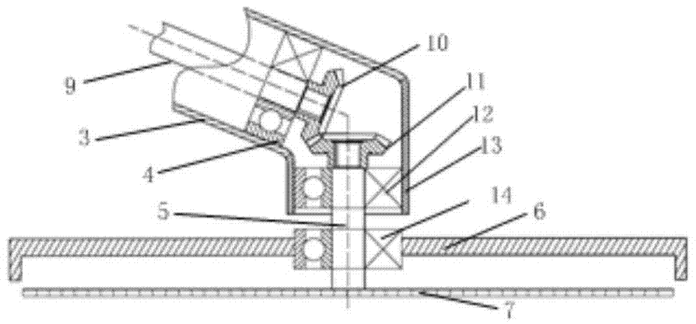 Automatic orchard obstacle-avoiding mowing machine