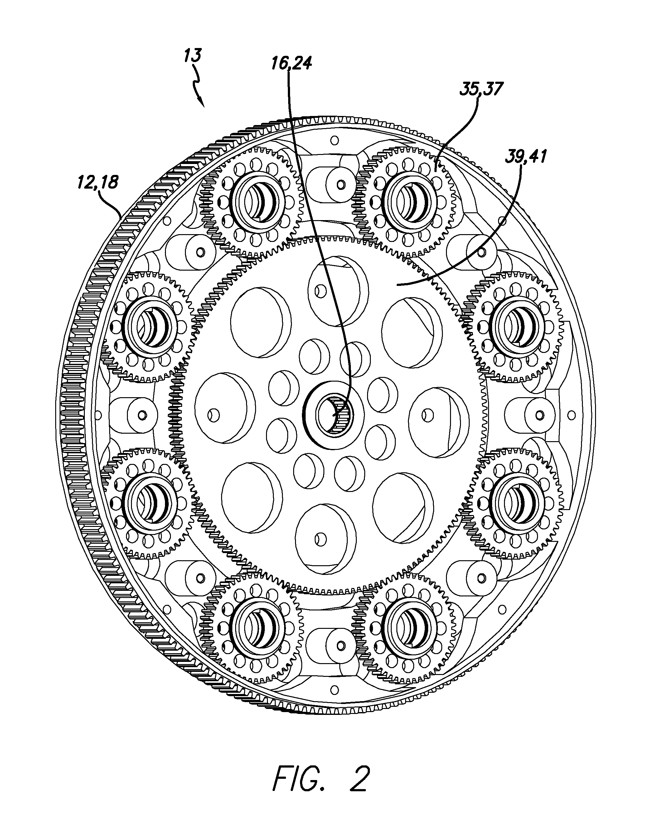 Orbital, non-reciprocating, internal combustion engine