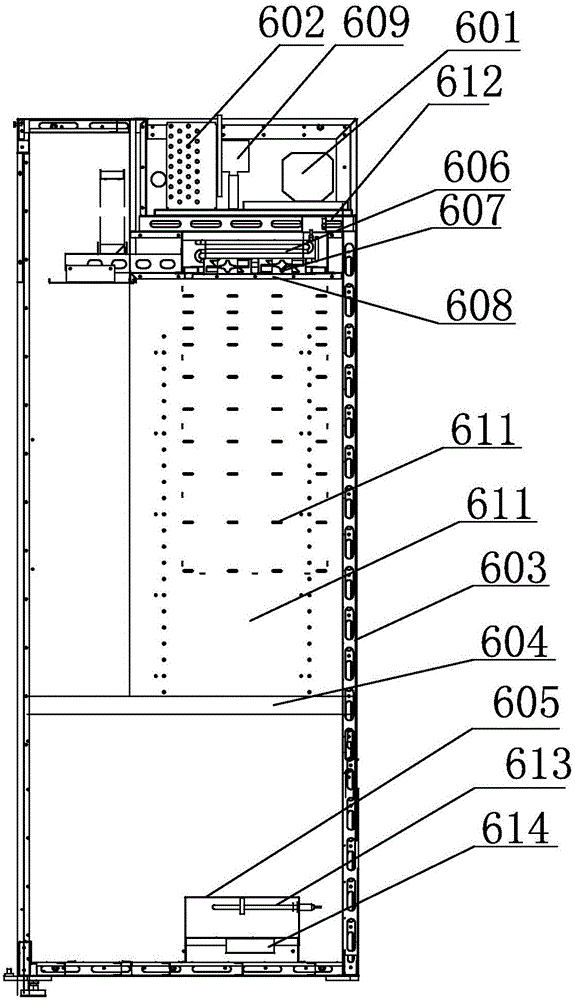 Electric control system for full-automatic self-service internet vending machines