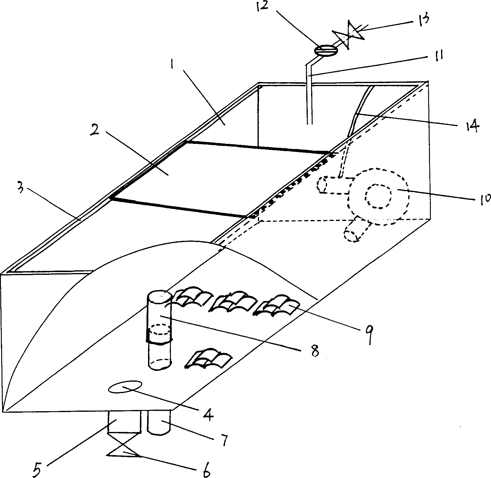 Artificial breeding method and incubator for shatang carp