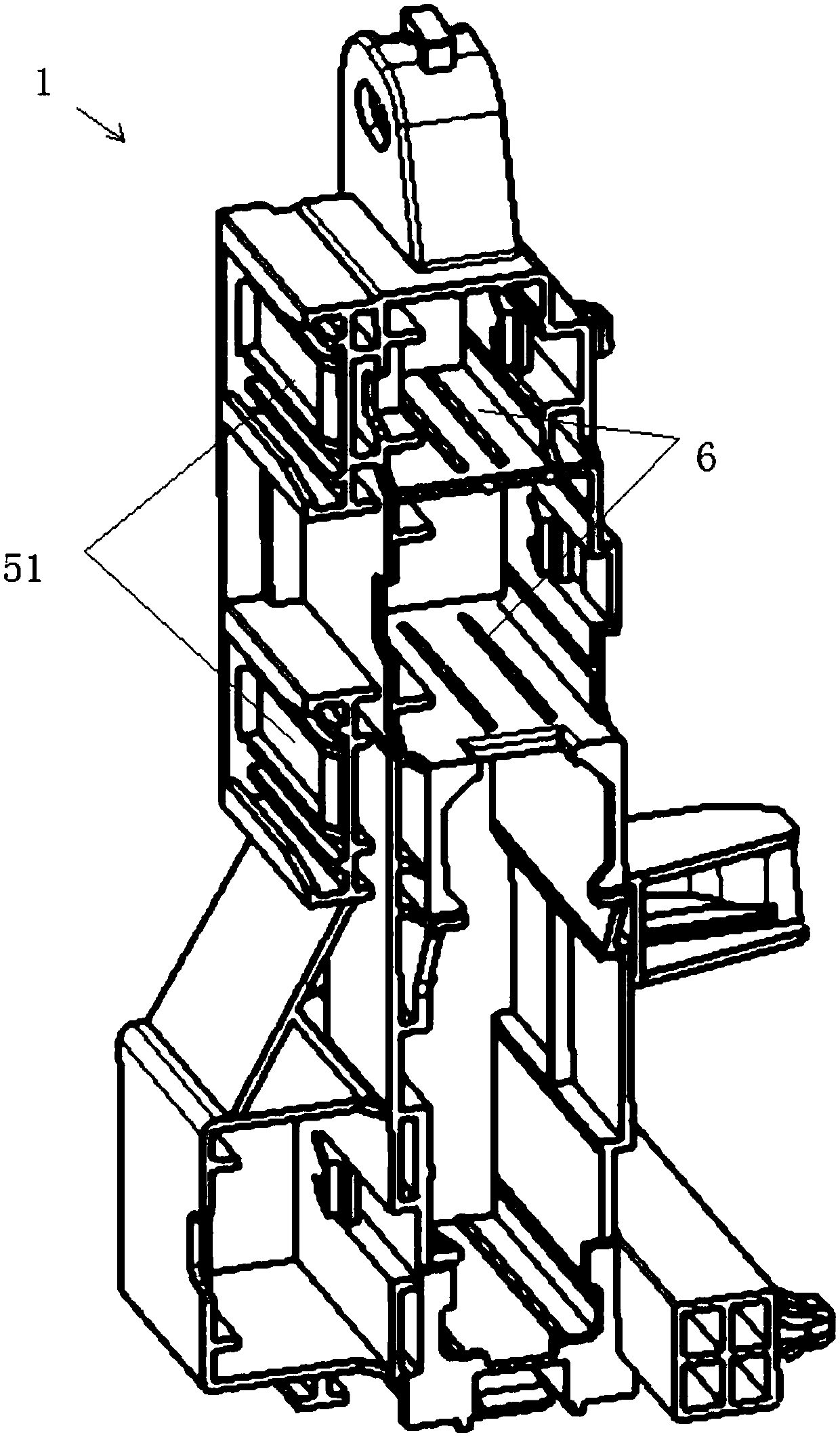 Connector fixing assembly