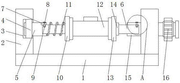 Fixing device for valve paint-spraying