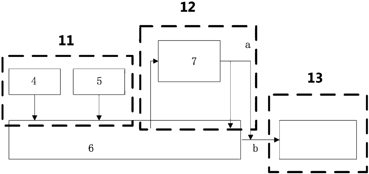 Pollutant reduction combined device used in rainwater pumping stations, and technology thereof