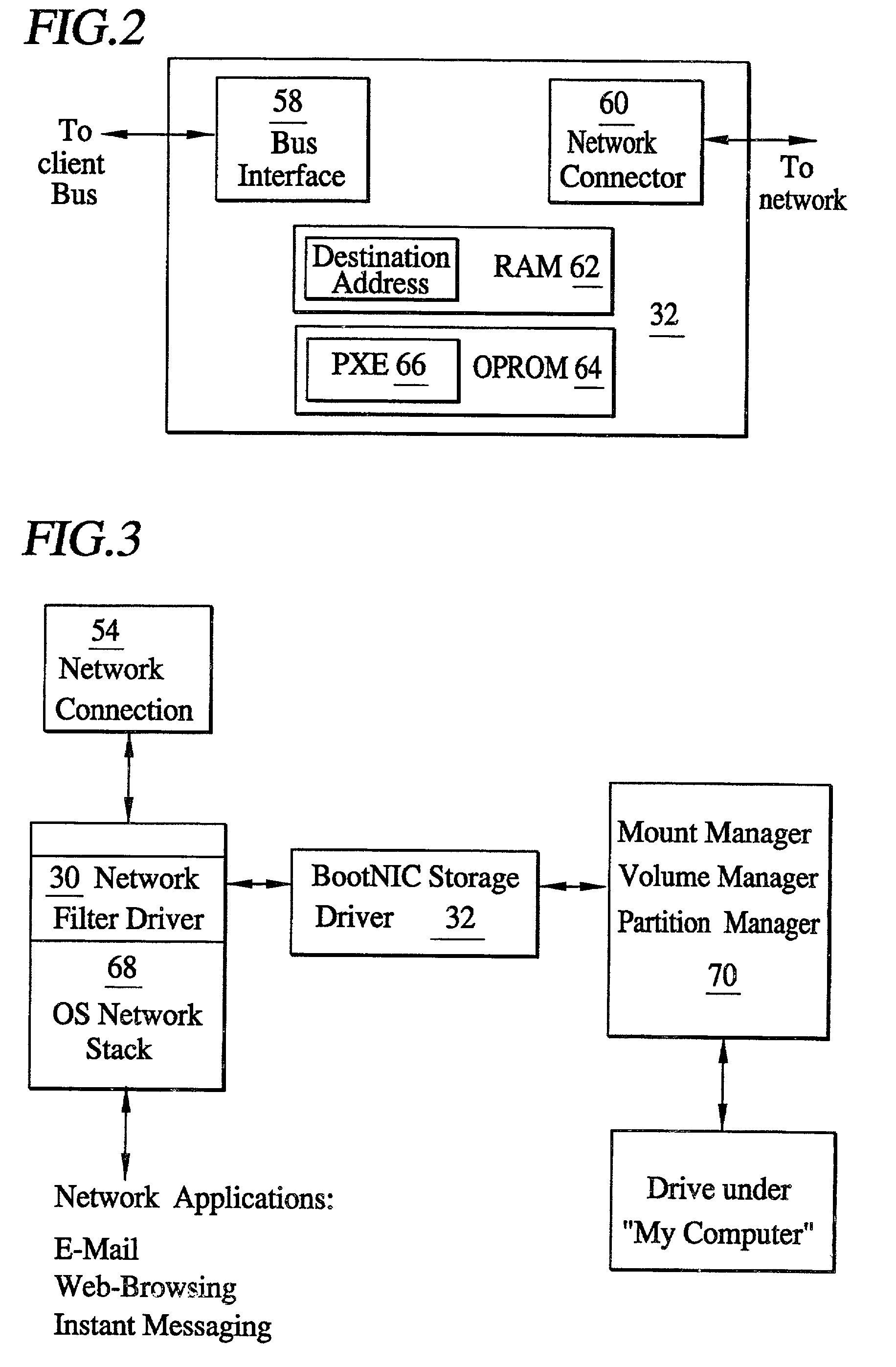 System for and method of streaming data to a computer in a network