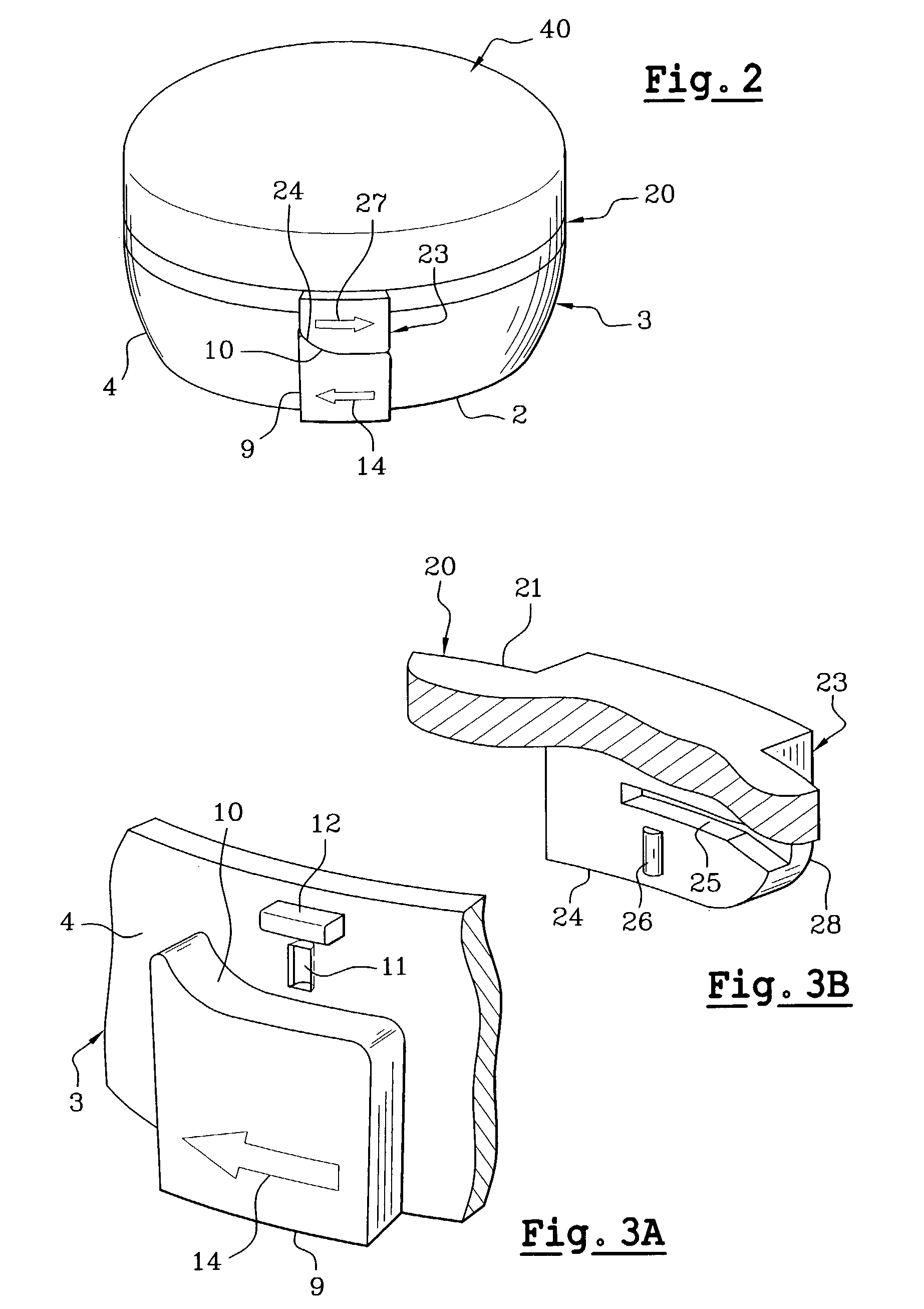 Case for packaging a product