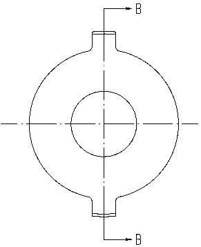 Differential device for tractor with hydraulic differential lock