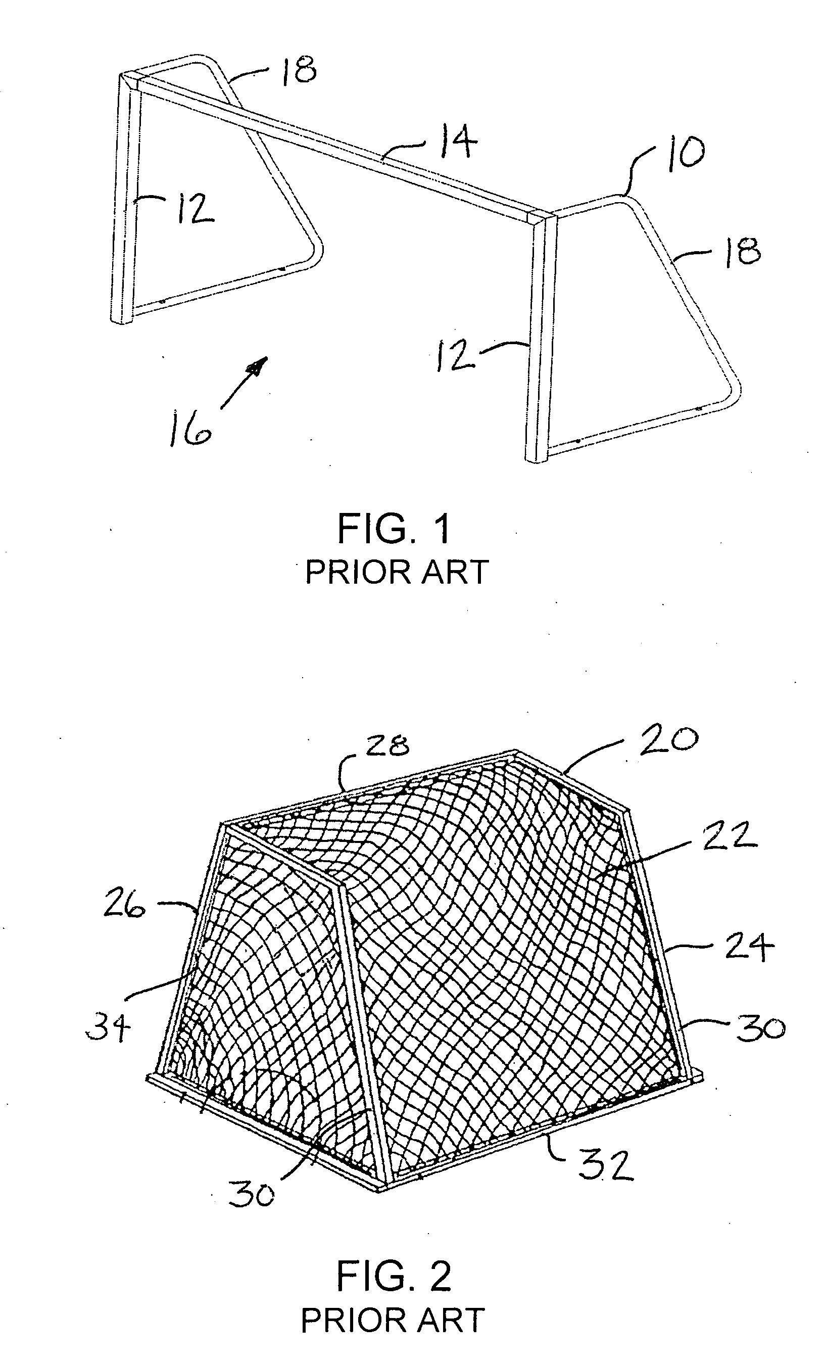 Tamper resistant fastener for sports netting