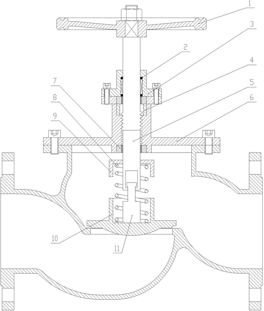 Constant pressure regulating valve