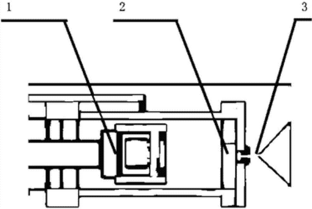 Method for realizing wide nano-particle beams by using neutral cluster beam nozzle assembly