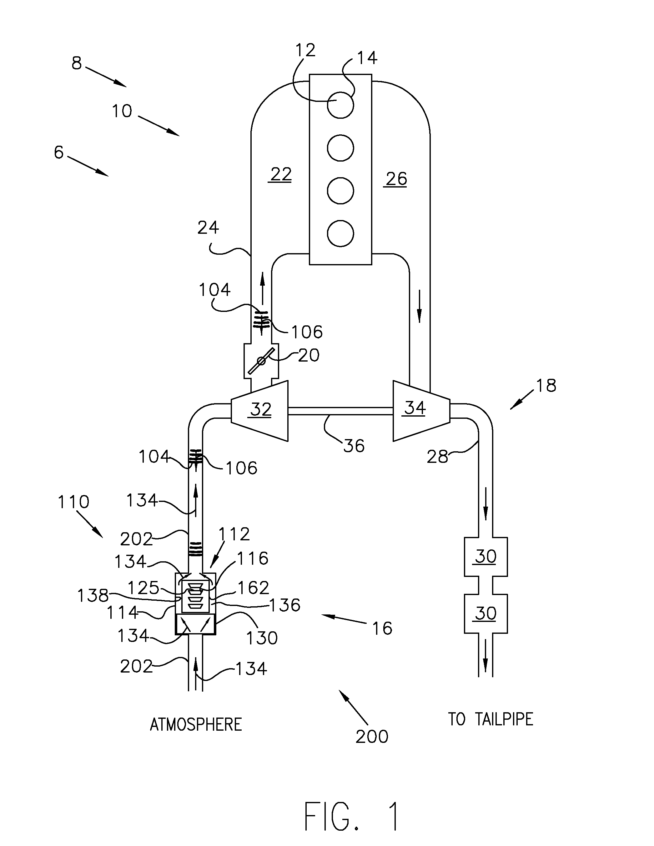 Engine noise attenuation