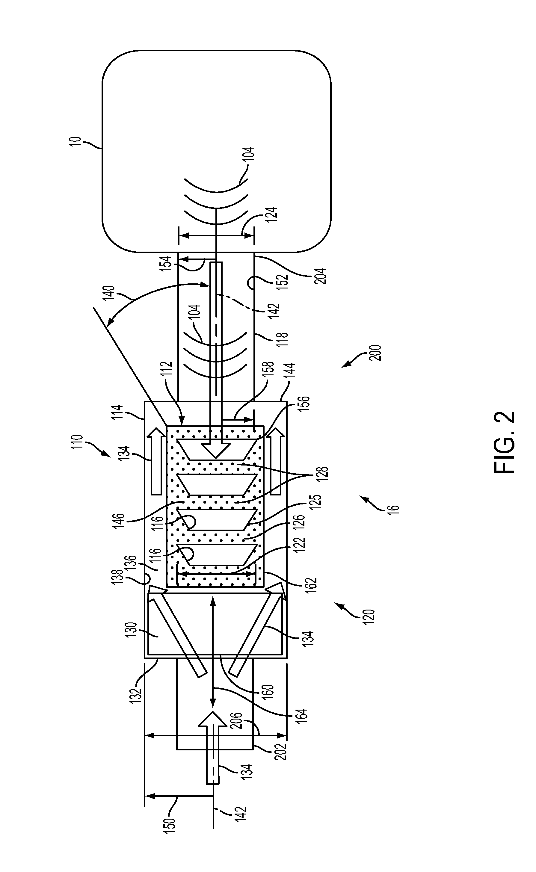 Engine noise attenuation