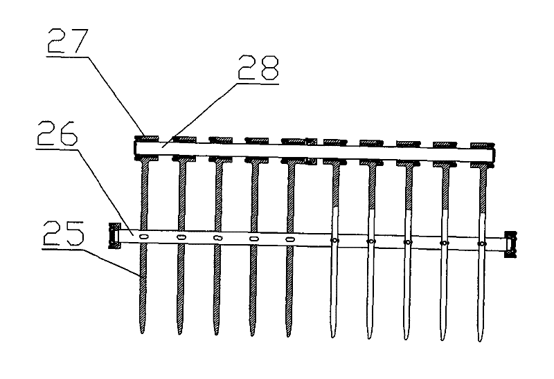 Full-automatic hemp fluffing machine