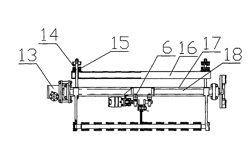 Full-automatic hemp fluffing machine