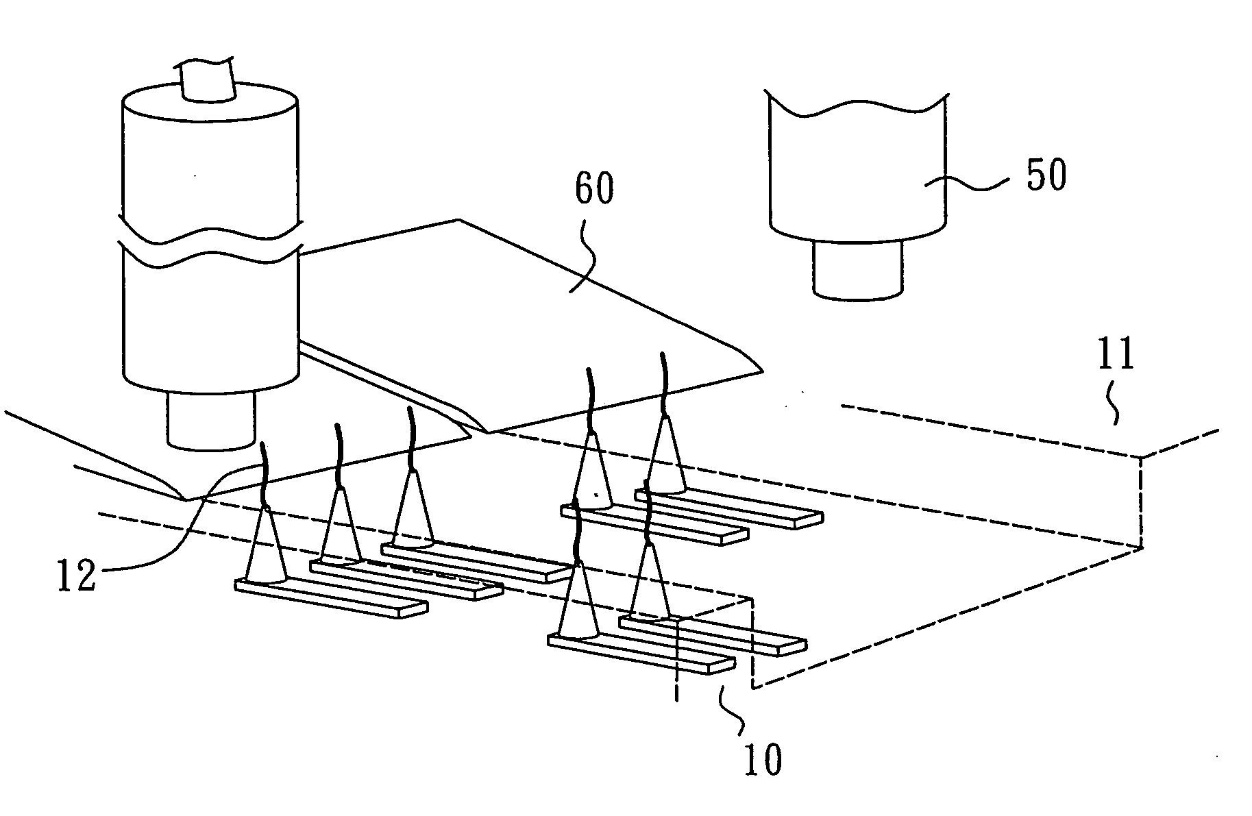 Method and apparatus for controlling the length of a carbon nanotube