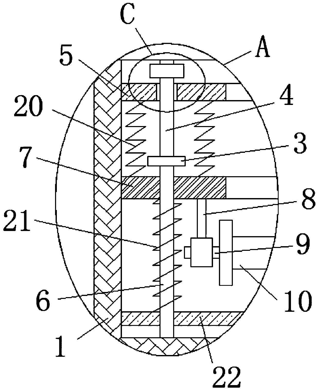 Fall-proof device for electric power test climbing and application method thereof