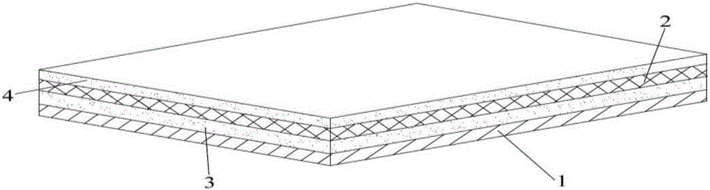 Composite tissue repair patch and preparation method and application thereof